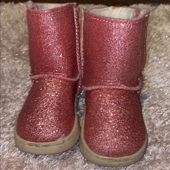 infant glitter boots